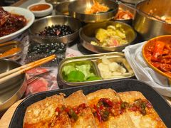 -草家酱蟹炭火烤肉店(珲春南路一店)