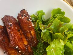 黑白芝麻鸡翅-Lets burger非常汉堡·环球风味(蓝色港湾店)