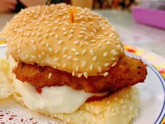 澳门猪扒包-新辉港式茶餐厅(北栅店)