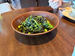 拍蒜苋菜炒豆瓣-扬州狮子楼·非遗淮扬菜(总店)