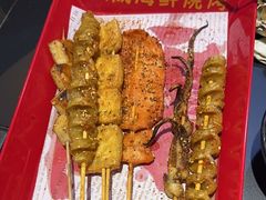 烤羊肉串-大成海鲜烧烤·海鲜粥(长寿路店)
