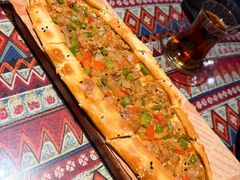 奶酪里脊披萨-梅夫娜土耳其餐厅.清真HALAL