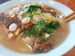 虾猪肝面-奎元馆.百年奎元.非遗传承(西湖边的解放路店)