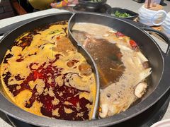 菌汤鸳鸯锅-园里火锅(仁和新城店)