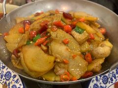 干锅土豆片-新新湘菜馆(新中街二条店)