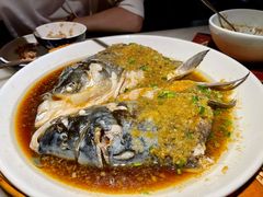 剁椒鱼头-绿茶餐厅(松江万达店)