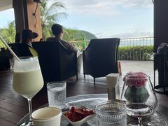 -日落吧·海景咖啡厅·餐酒吧·鸡尾酒·下午茶·乐队表演·浪漫夕阳·三亚文华东方酒店