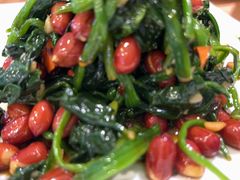 果仁菠菜-金豆角砂锅焖面(安贞店)