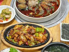 -草家酱蟹炭火烤肉店(珲春南路一店)