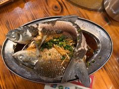 清蒸山水皖鱼-竹庄餐馆·26年店(南昆山景区店)