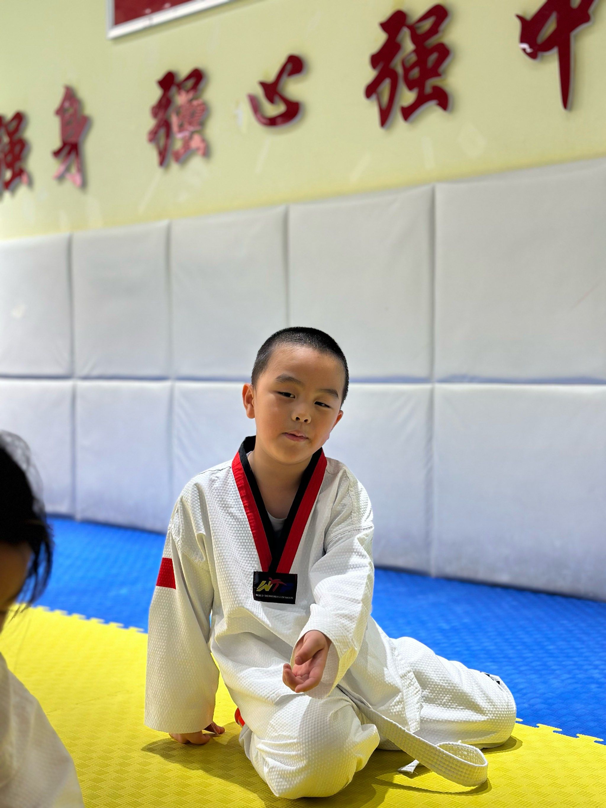 兄妹档跆拳道挑战