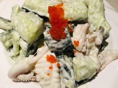 蟹子芥末捞墨鱼-肥仔文澳门猪骨煲(南京西路店)