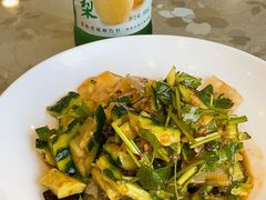 黄瓜拌皮冻-苏师傅菜馆(上沙店)