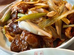 京葱爆羊肉-小吊梨汤·北京菜·烤鸭(双井乐成中心店)