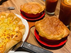 酥皮奶油蛤蜊汤-必胜客(时代广场店)