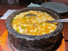 石锅鸡汤豆腐-绿茶餐厅(蓝色港湾店)