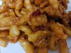 炸鱿鱼条-天伦海鲜·老味道·青岛菜(栈桥天主教堂店)