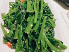 椒丝腐乳炒通菜-金湖港式餐厅(建外店)