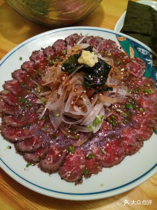 九井日本料理(锦绣路店)生烤牛肉图片 - 第1755张