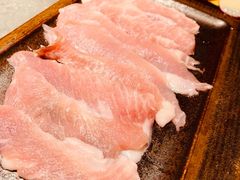 盐味猪颈肉-厚贞日式烤肉(龙之梦店)