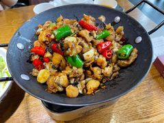 干锅田鸡-毛家饭店(平湖店)