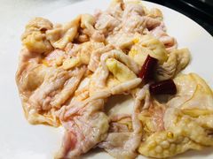 烤鸡皮-大槐树烤肉馆