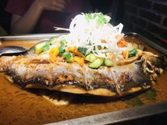 -探鱼·鲜青椒爽麻烤鱼(中山大信新都汇店)