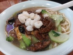 虾爆鳝面-奎元馆.百年奎元.非遗传承(西湖边的解放路店)
