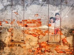 -槟城街头艺术街区