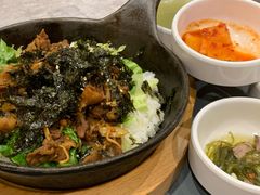 鸡肉牛肉双拼韩式拌饭-大食代美食广场(上海中心店)