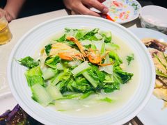 邬山腐皮杭白菜-老头儿油爆虾·三潭印月