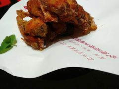 椒盐鲳鱼-阿庄新豫菜(航海东路店)
