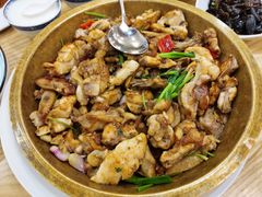 铜盘焗走地鸡-德胜轩正宗顺德菜(宝安沙井会展中心店)