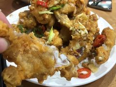 椒盐牛蛙-众源美食(光复阁店)
