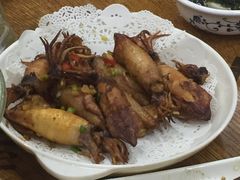 油炸墨鱼仔-宏记汕头白粥店(江怡店)