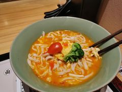 番茄菌菇鸡蛋面-陳八两面家(滨江天街店)