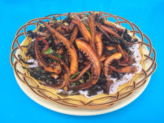 茶熏鱿鱼须-快活林食家