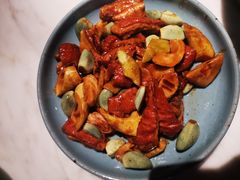 腊八蒜烧肥肠-小吊梨汤·北京菜·烤鸭(鸟巢店)