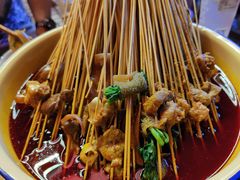 辣卤串串-拈签一笑黄牛肉辣卤串串