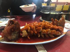 糖醋鱼-北大地皖峰饭馆