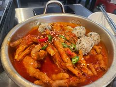 辣烤鸡爪-富乐满韩国正宗炸鸡韩国料理(虹泉路店)