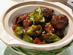 青椒红烧肉-洪齐林老镇