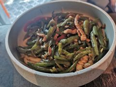 豆角丝炒肉拌转百刀-日上三甘(三里屯店)