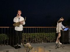-日落吧·海景咖啡厅·餐酒吧·鸡尾酒·下午茶·乐队表演·浪漫夕阳·三亚文华东方酒店