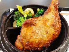 港式烧味脆皮大鸡腿饭-肯德基(宁波万达店)