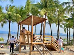 -欢乐海岸椰林沙滩-2025湾区超级灯会