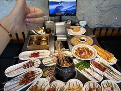 -河坝烧烤串城(金达莱店)