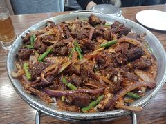 -味之朝·烤盘牛肉·松兰拌饭
