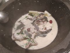 青椒紫苏锅-鲜潭蒸汽石锅鱼(五道口购物中心店)