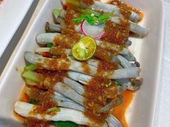 秋葵拌沙虫-黑明餐厅(白鹭洲店)